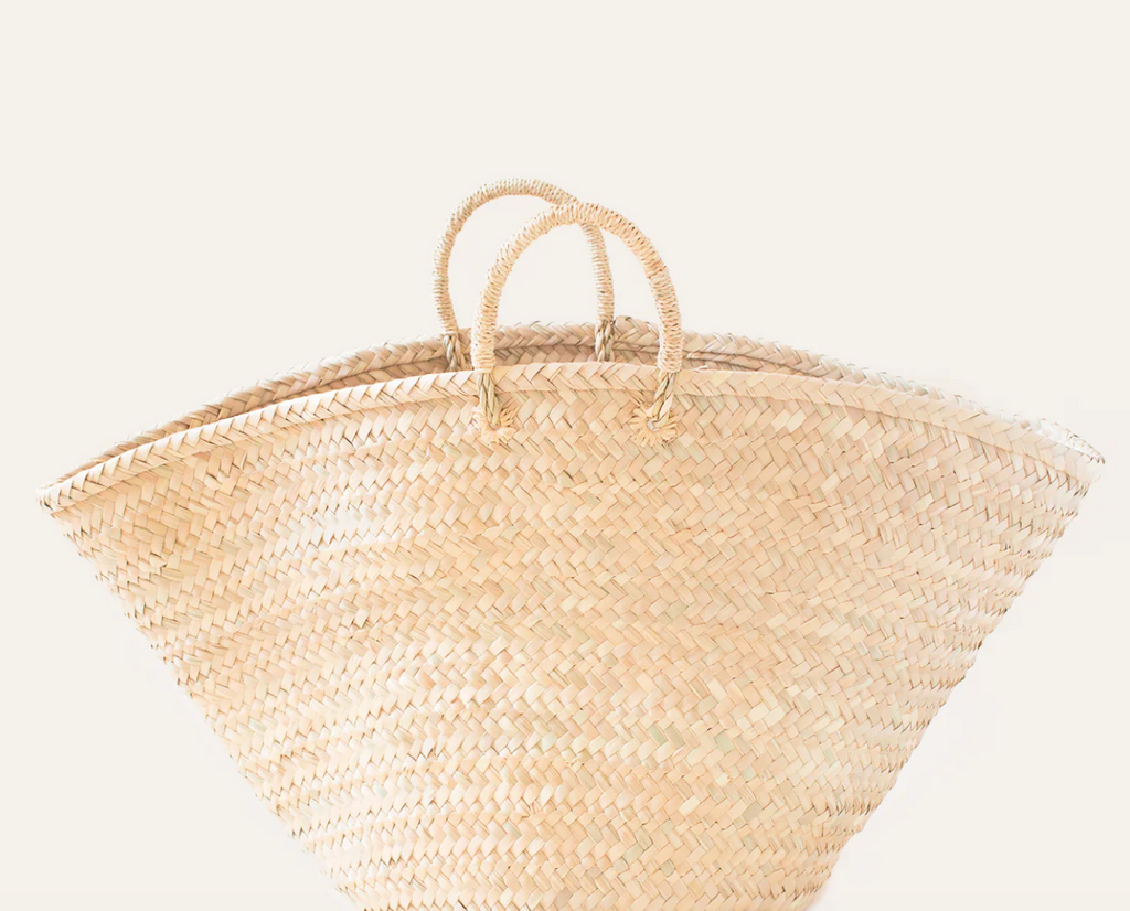 Oversized Palm Basket