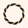 Petite Black and Gold Prosperity Bracelet